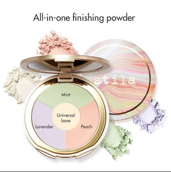 Stila One Step Correct Brightening Finishing Powder-Light - Picture 2 of 12